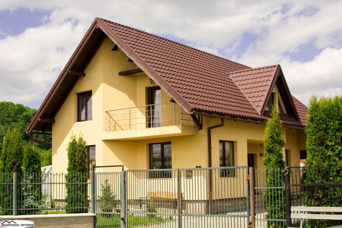 Acoperiș Țiglă metalică Bilka în Județul Mureș