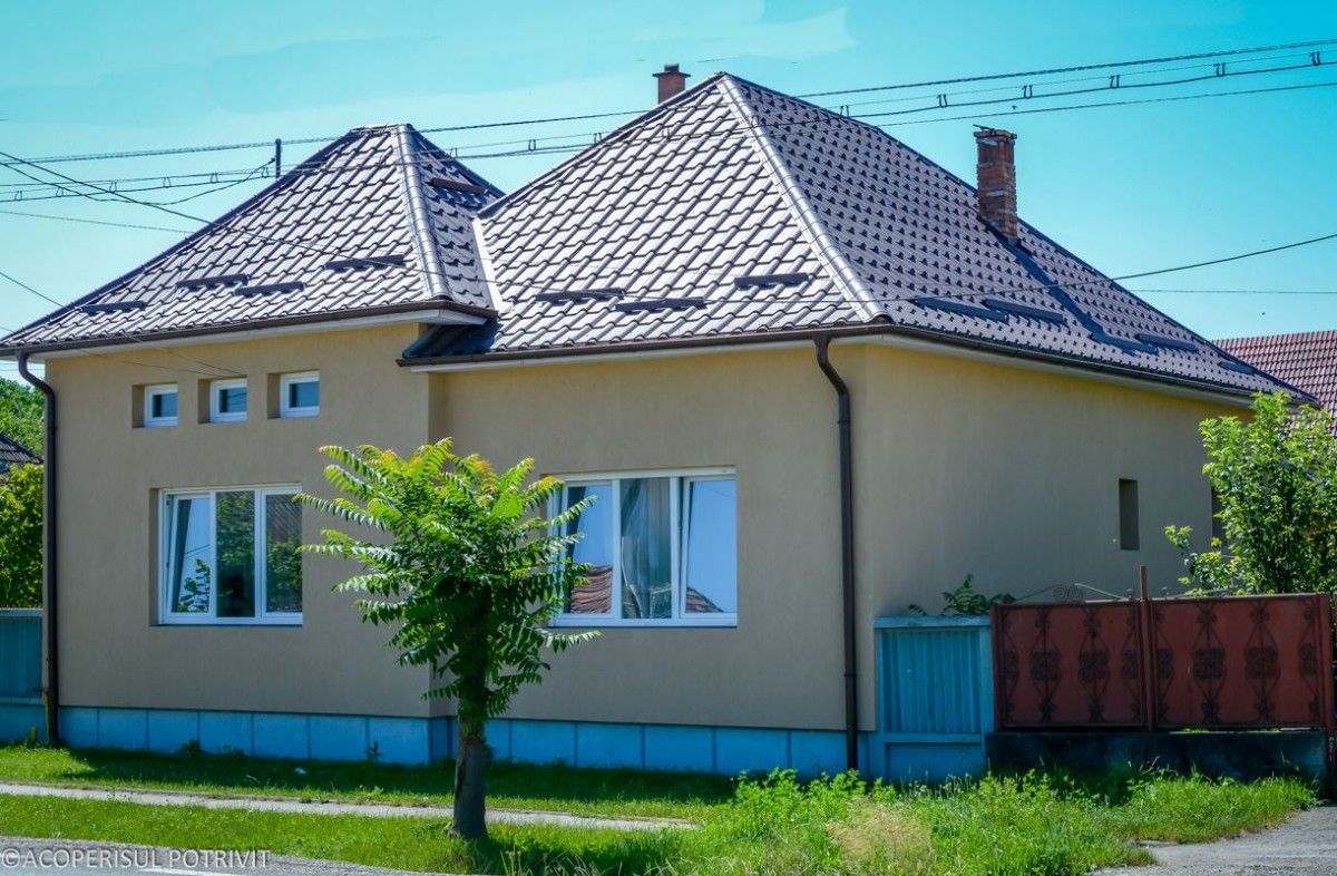 Acoperiș Țiglă metalică Bilka în Județul Mureș